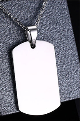 Personalized Medical Necklaces & Pendant Trendy ID Jewelry Provide Engraved Name