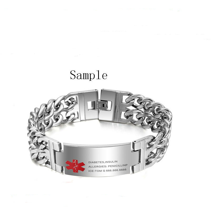 Medical ID Alert Bracelet