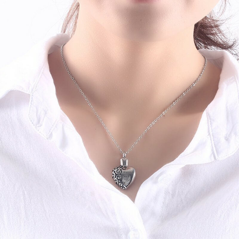 Urn Necklace Memorial Cremation Ashes Jewelry