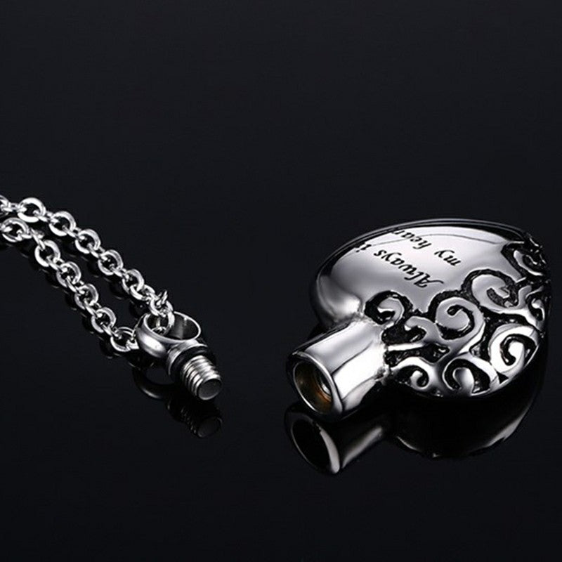 Urn Necklace Memorial Cremation Ashes Jewelry