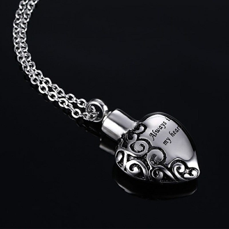 Urn Necklace Memorial Cremation Ashes Jewelry