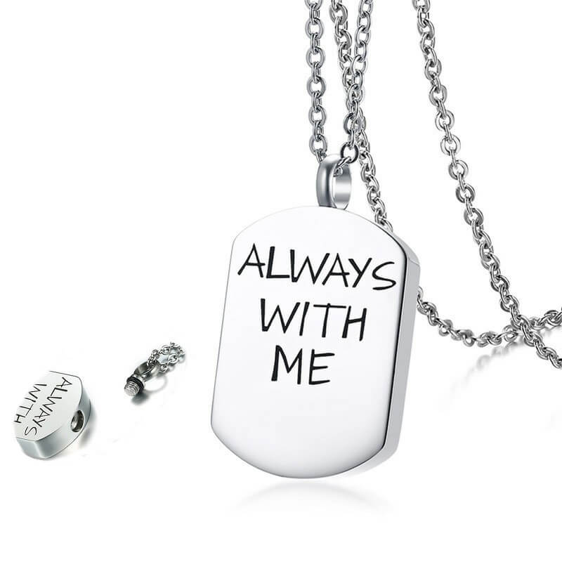 Memorial Cremation Urn Necklace Jewelry For Ashes