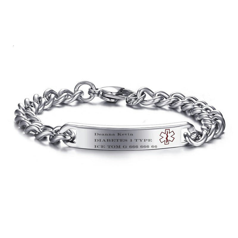 Medical ID Alert Bracelet