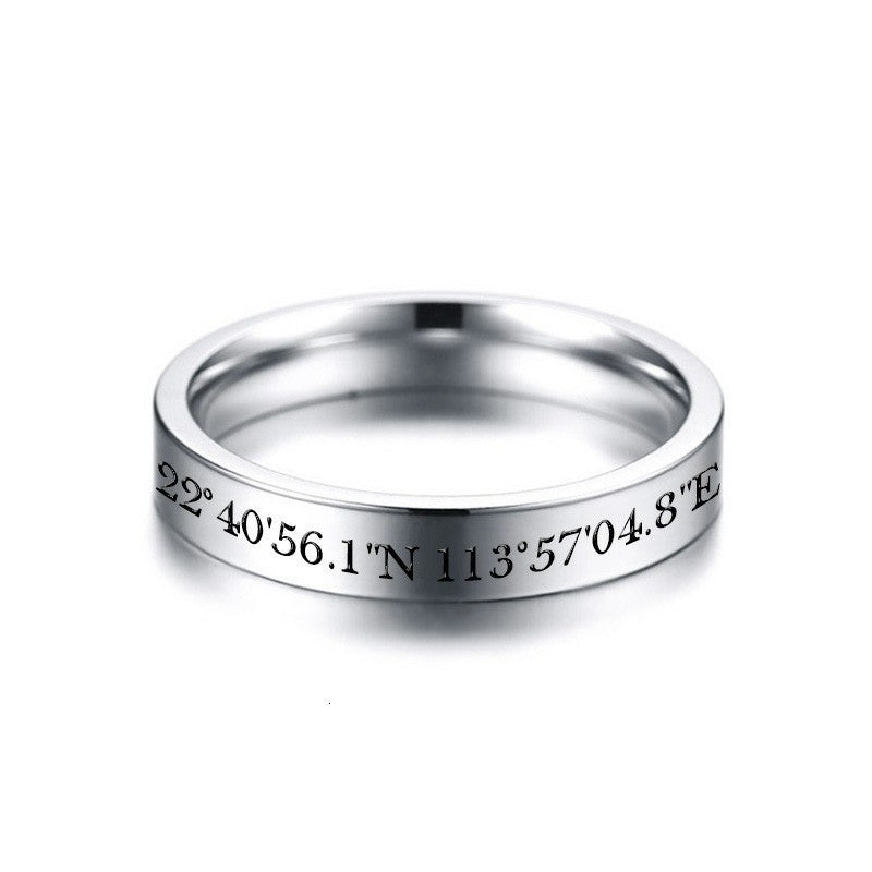 Engraved Wedding Bands