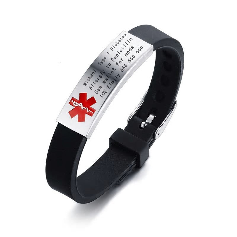 Medical ID Alert Bracelet