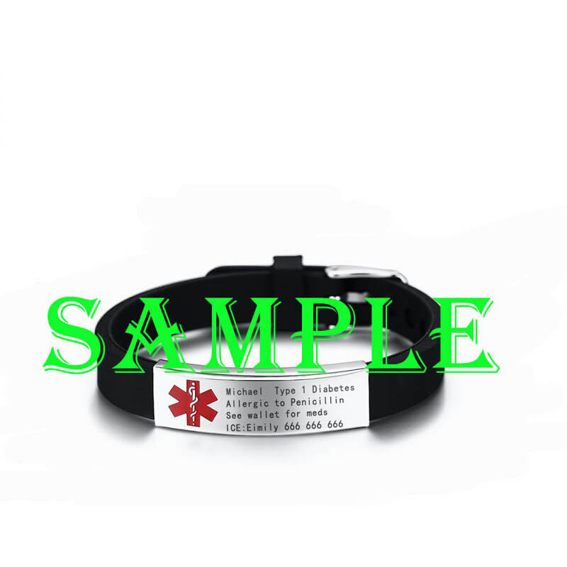 Medical ID Alert Bracelet