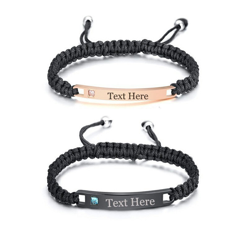 Personalized Couples Bracelets