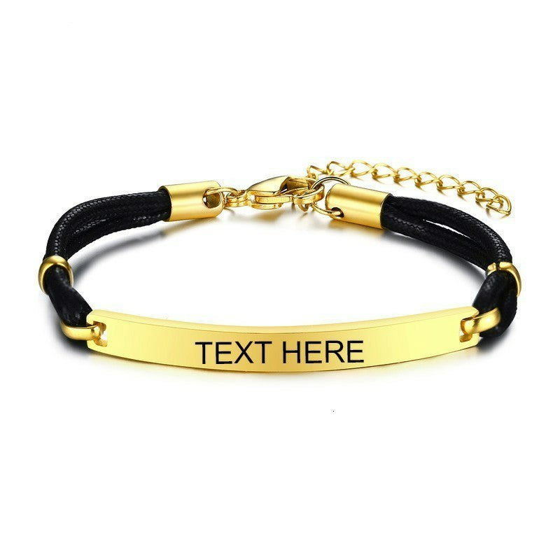 Personalized Bracelets For Men Women