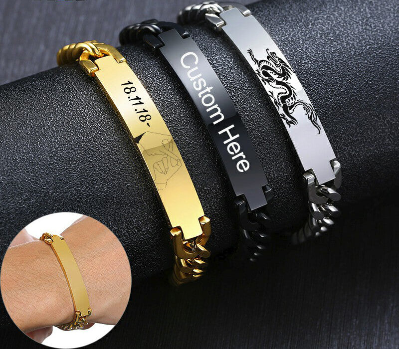 Personalized Bracelets For Men Women