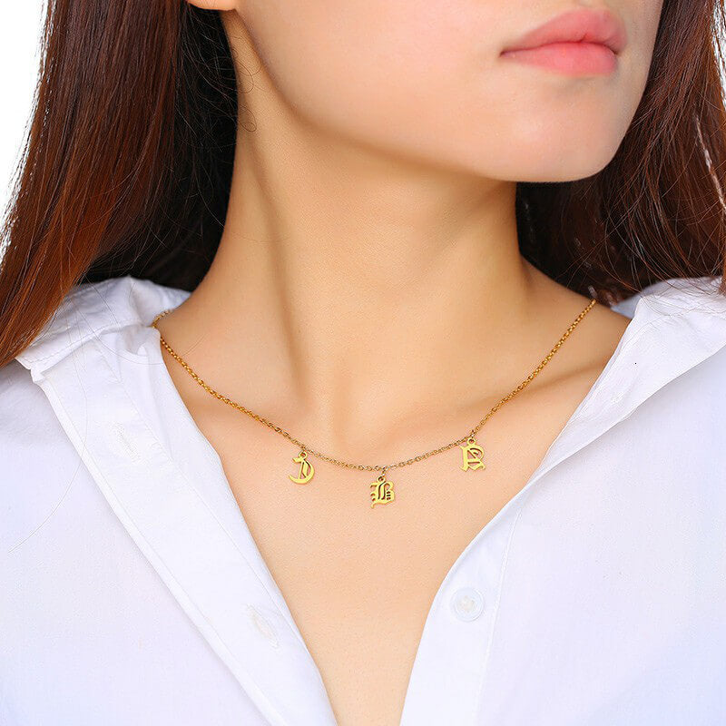 Letter Necklace