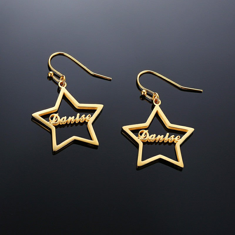 NAME earrings